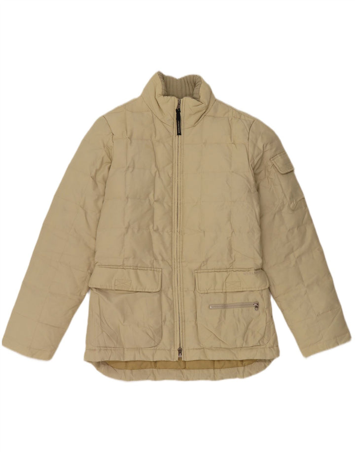 Giacca imbottita da donna Woolrich UK 14 Large Beige