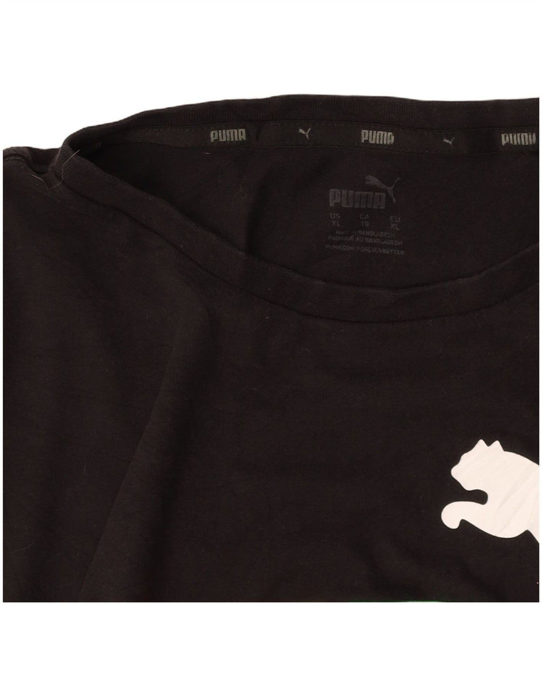 T-shirt grafica PUMA da uomo XL nera