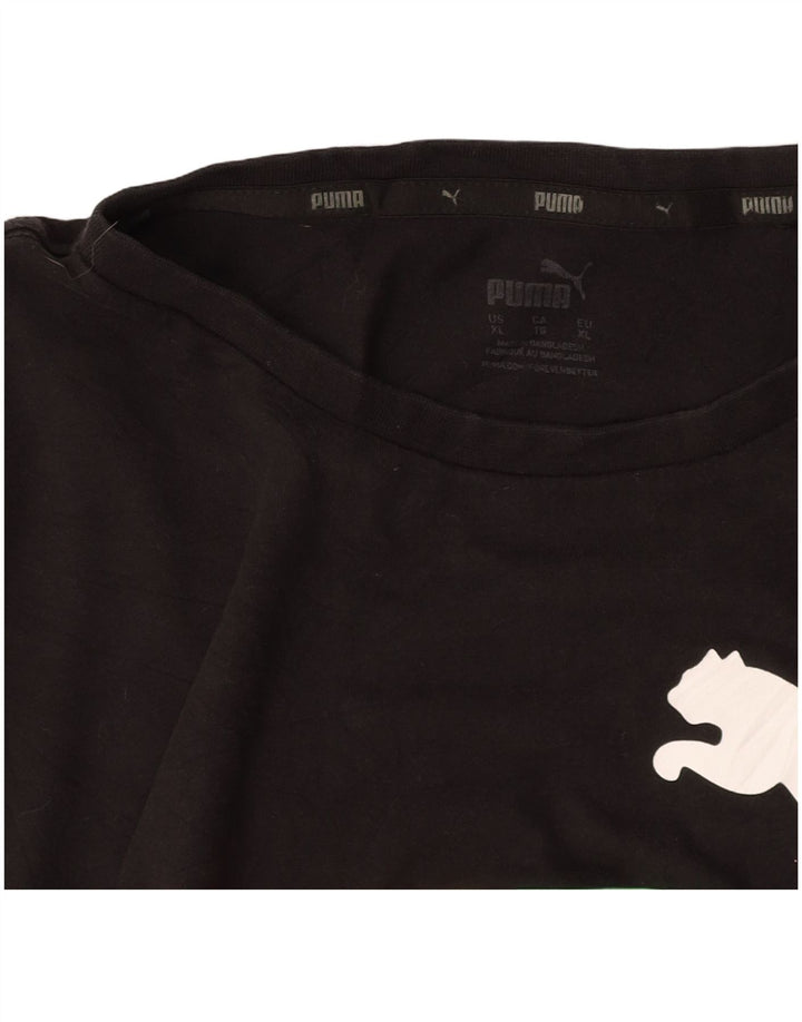 T-shirt grafica PUMA da uomo XL nera