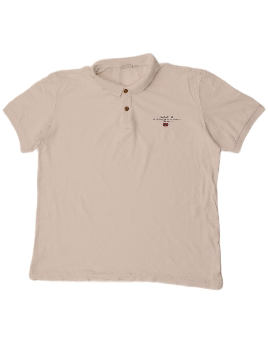 Polo da uomo Napapijri 2XL Bianca