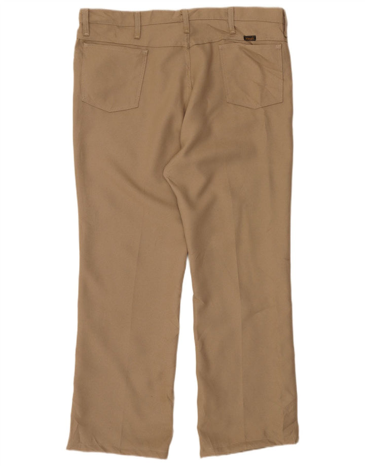 Pantaloni casual dritti da uomo Wrangler W40 L29 Poliestere beige