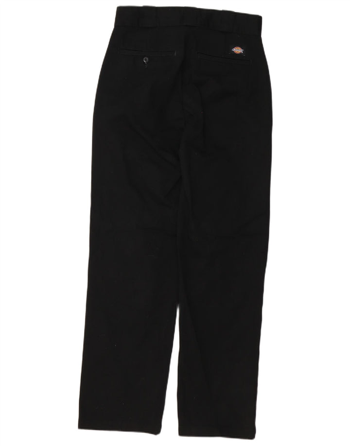 Pantaloni chino dritti da uomo Dickies W26 L29 poliestere nero