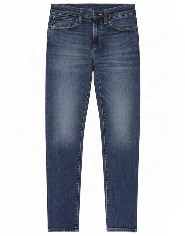 Jeans slim da uomo Levi's W31 L32 in cotone blu