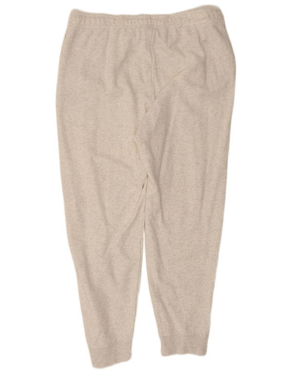 Pantaloni da tuta da donna Nike Joggers UK 18 XL Cotone chiazzato grigio