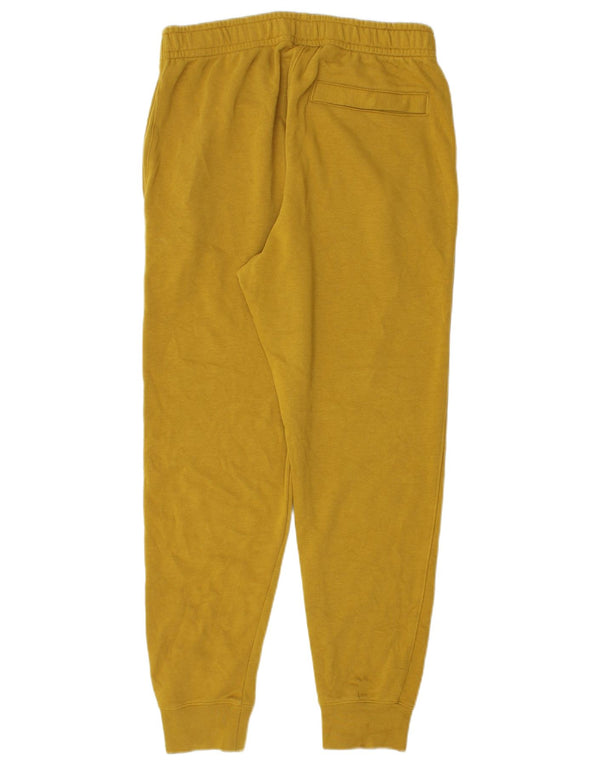 Pantaloni da tuta da uomo Nike Joggers piccoli in cotone giallo