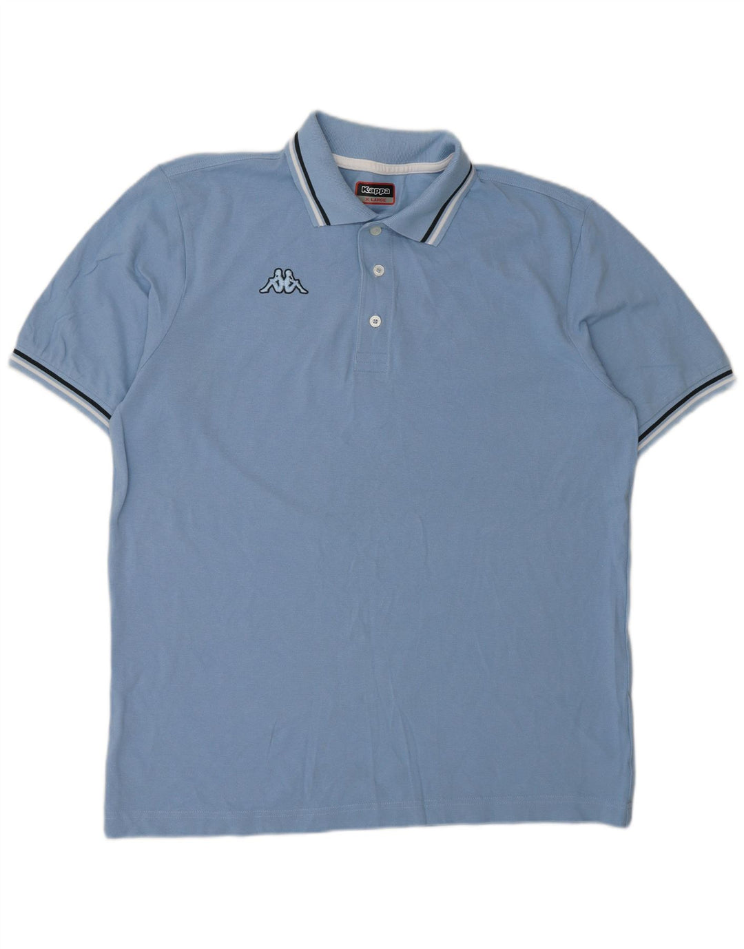 Polo Kappa Uomo XL Cotone Blu