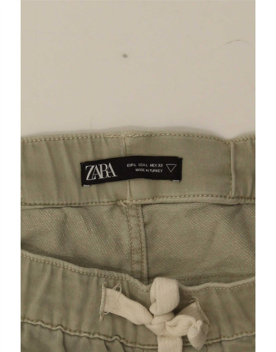 Pantaloncini chino da uomo Zara grandi W32 kaki