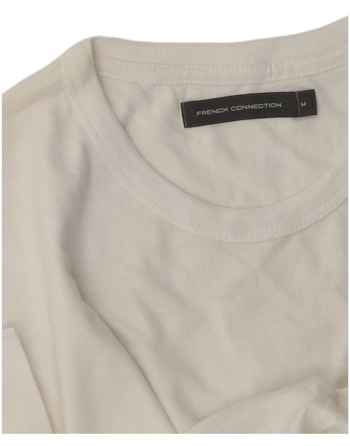 T-shirt da uomo French Connection Top color bianco medio