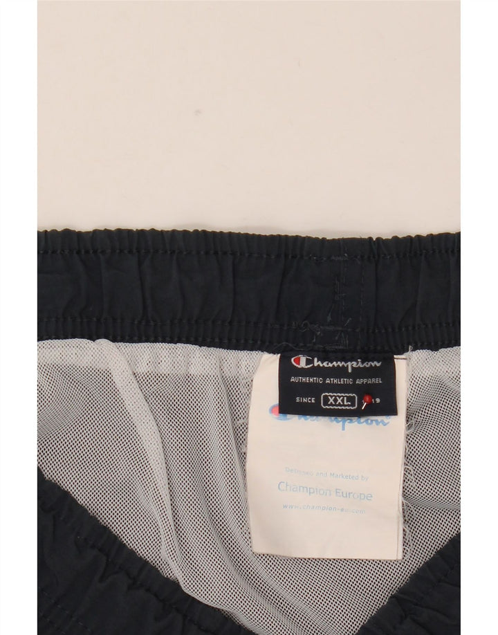 Pantaloncini da bagno da uomo Champion 2XL Blu navy Colourblock