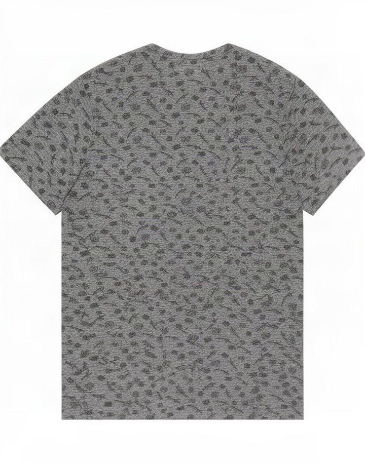T-shirt grafica da uomo Santa Cruz Top in poliestere grigio medio