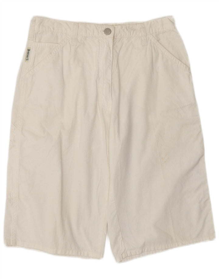Pantaloncini cargo da donna Armani IT 44 medi W28 bianchi