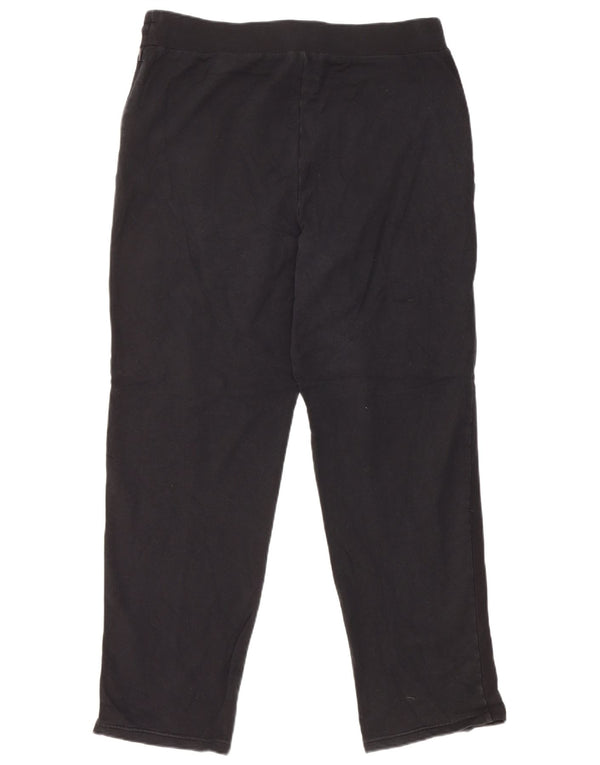 Pantaloni da tuta da donna Marks & Spencer UK 16 grandi cotone nero