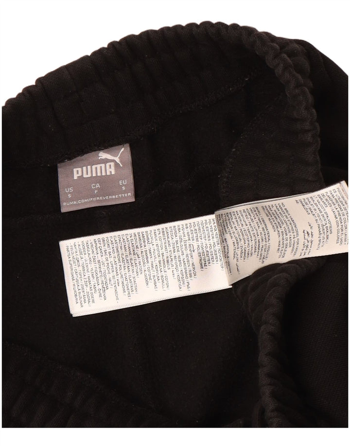 Pantaloni da tuta da uomo Puma Joggers piccoli in cotone nero