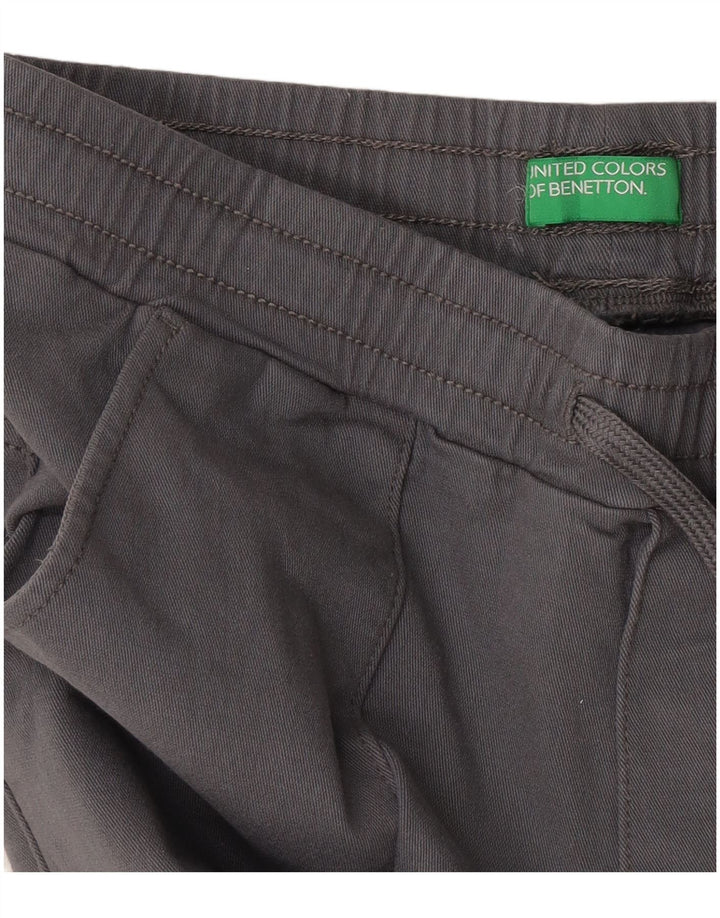 Pantaloni chino da jogging da donna Benetton W30 L26 Grigi