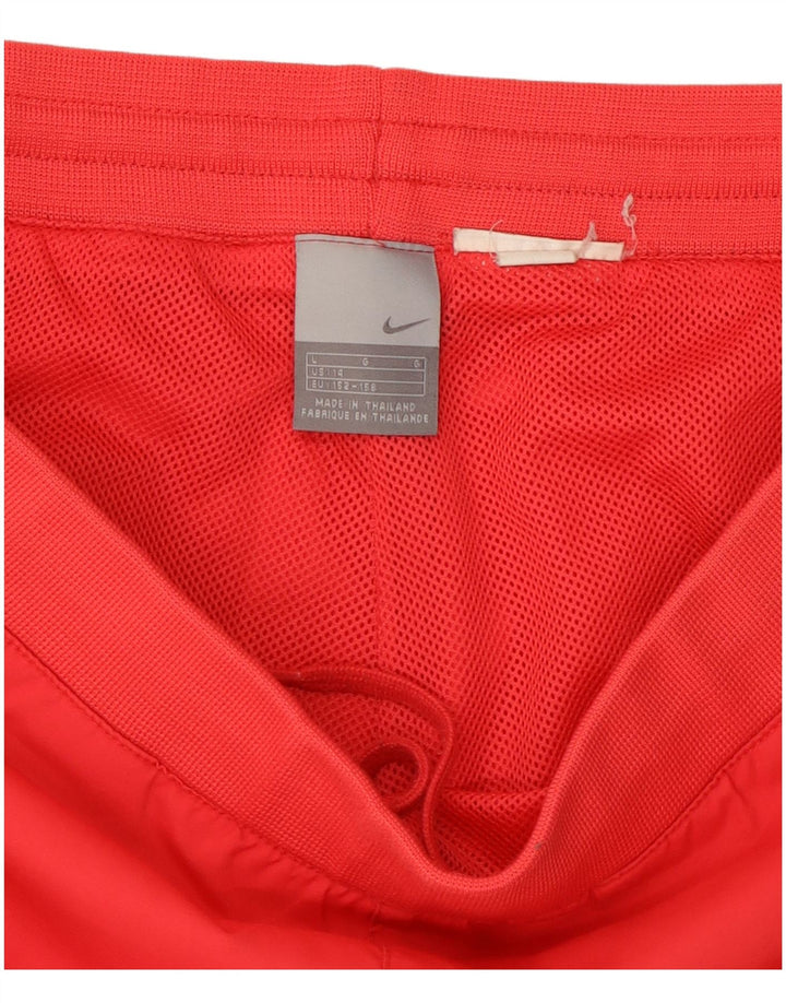 Pantaloni della tuta da ragazza Nike 13-14 anni Large Rossi