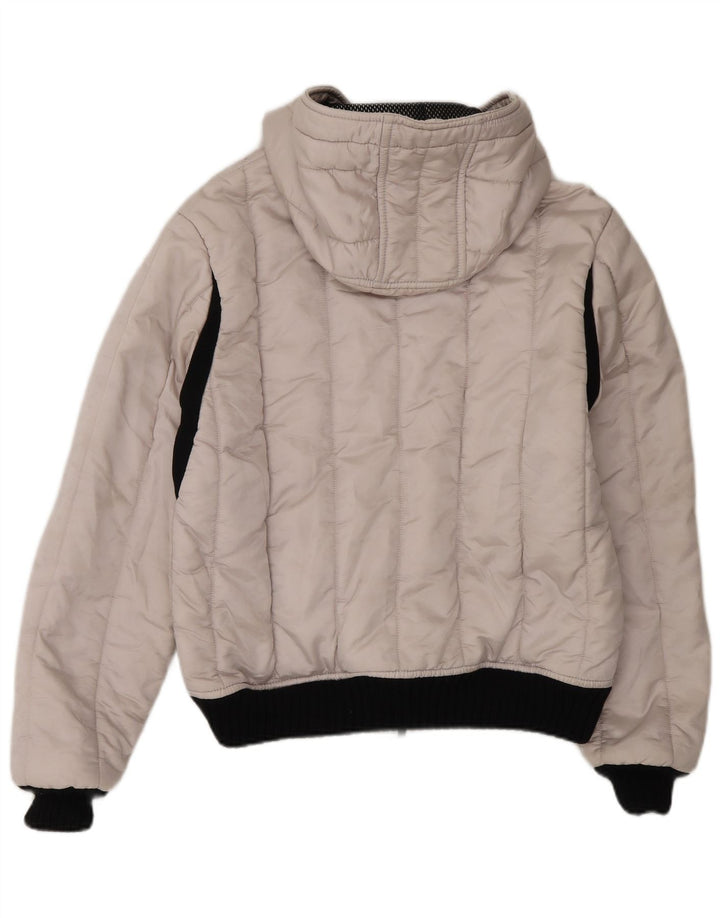Giacca imbottita con cappuccio Refrigiwear da bambino 13-14 anni in poliammide bianco sporco