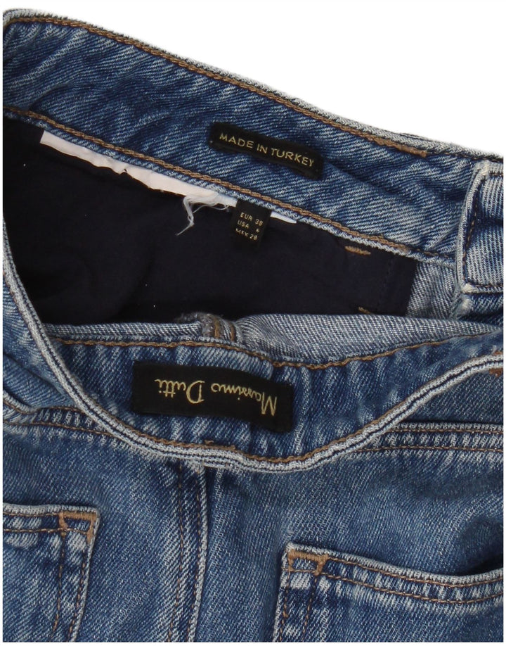 Pantaloncini di jeans Bermuda da donna Massimo Dutti EU 38 Small W28 Blu