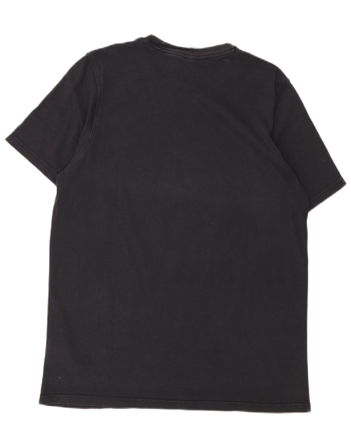 T-shirt Adidas da uomo Top Large in cotone nero