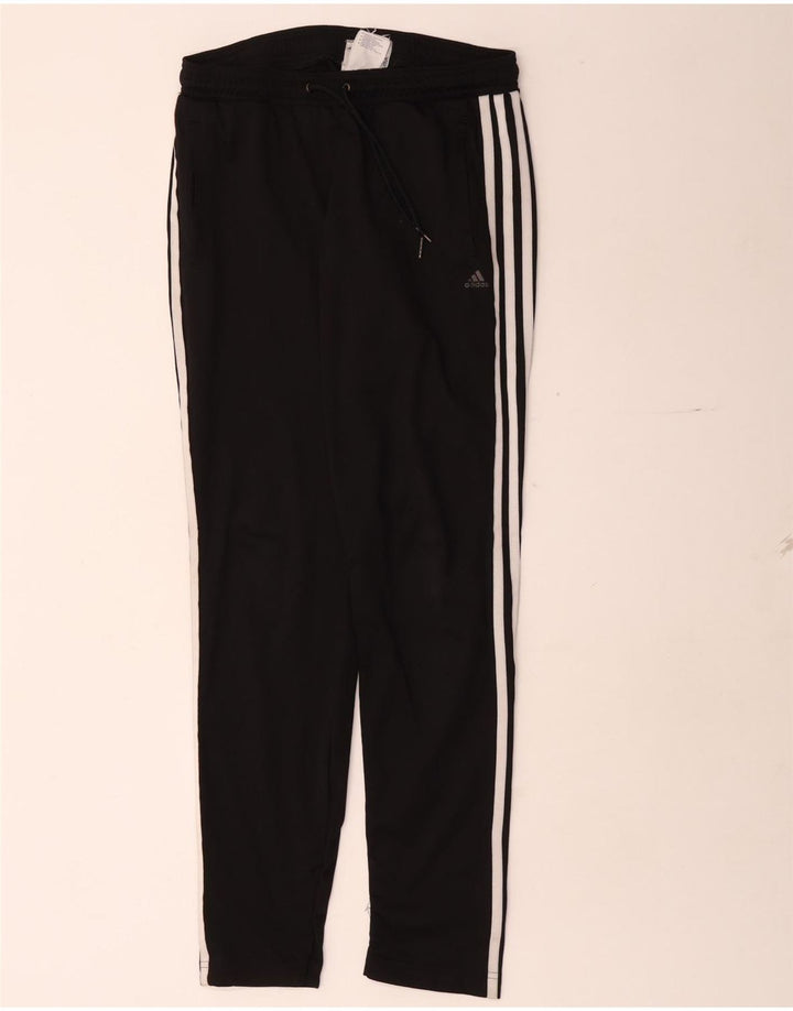Pantaloni da tuta Adidas Climalite da donna UK 8/10 Small Poliestere nero