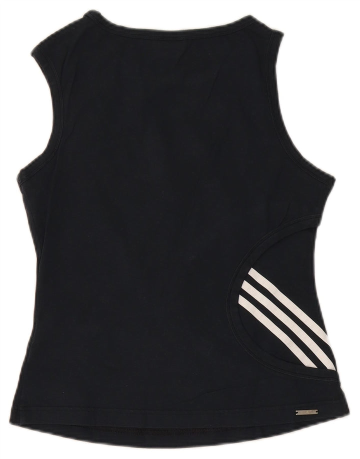 Canotta da donna Adidas UK 10 piccola in cotone nero