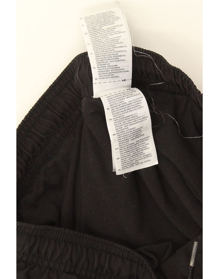 Pantaloni da tuta da uomo ADIDAS Joggers medio poliestere nero