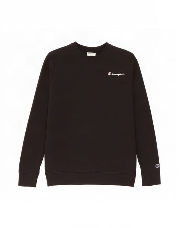 Felpa da uomo Champion Small in cotone nero
