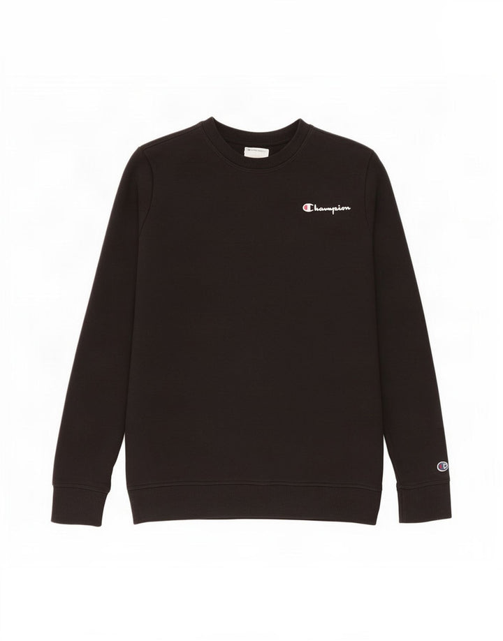 Felpa da uomo Champion Small in cotone nero