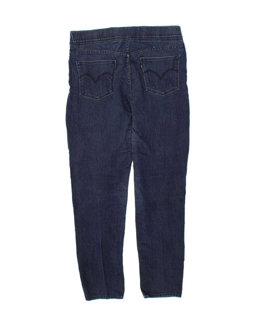 LEVI'S Womens Slim Jeans W31 L32 Navy Blue Cotton Vintage Levi's and Second-Hand Levi's from Messina Hembry 