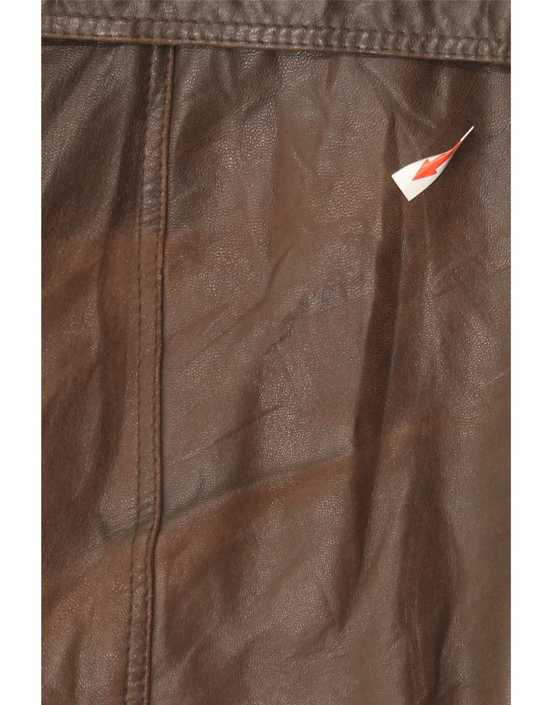 Giacca in pelle vintage da uomo IT 52 XL in pelle marrone