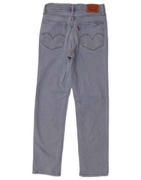 Jeans dritti da donna Levi's W25 L26 cotone blu
