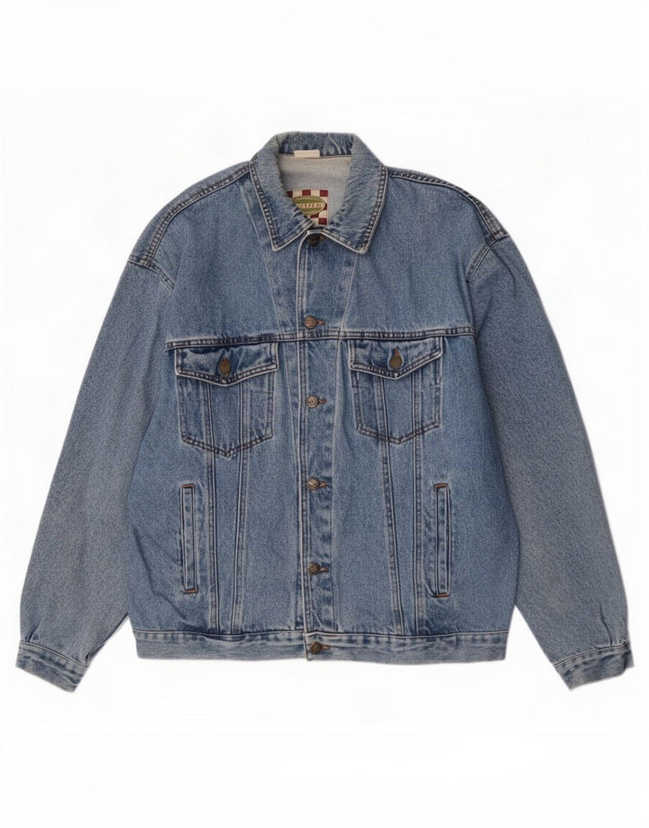 Giacca di jeans da uomo CLARK UK 42 XL Blu