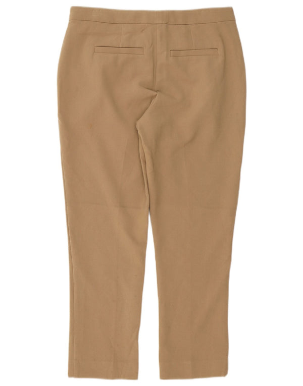 Pantaloni chino Autograph da donna Marks & Spencer UK 10 Small W32 L25 Marrone