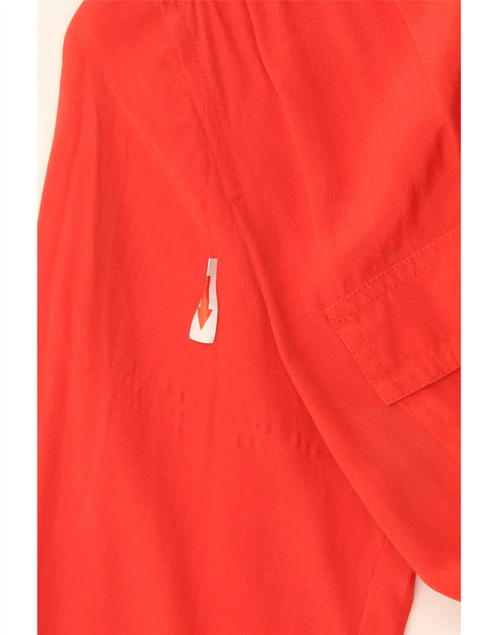 Camicia da donna J. Crew US 6 seta rossa media