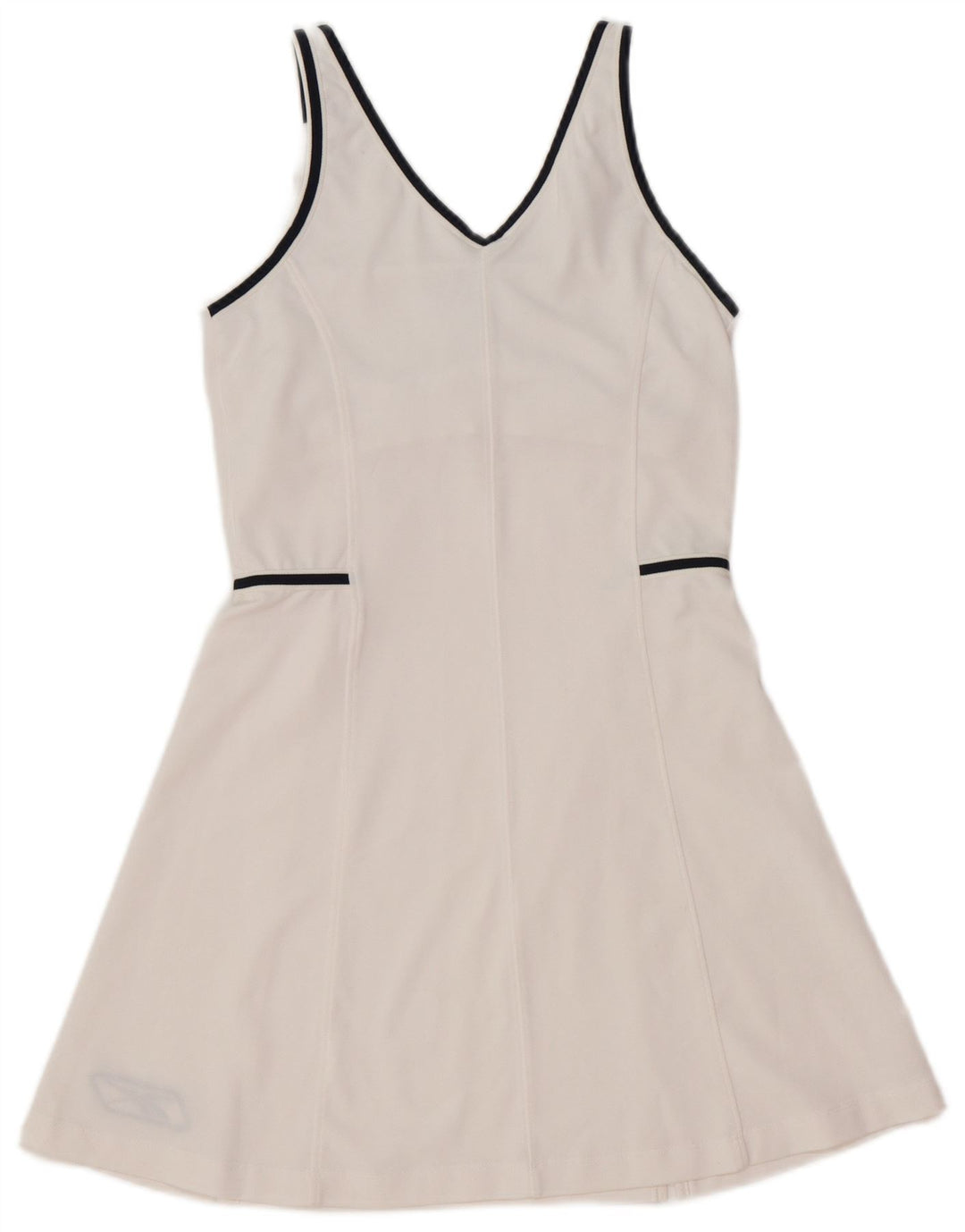 Abito da tennis grafico REEBOK da donna UK 10 piccolo bianco
