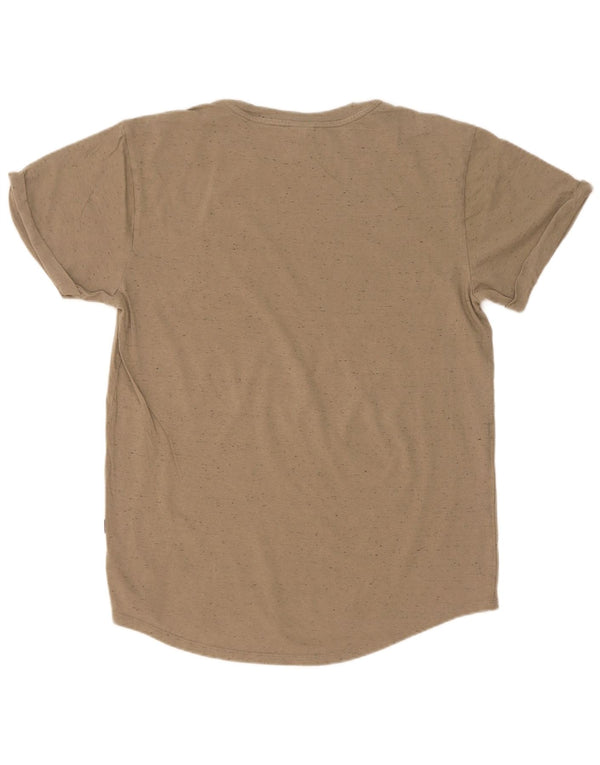 T-shirt da uomo G-Star Top in cotone chiazzato medio kaki