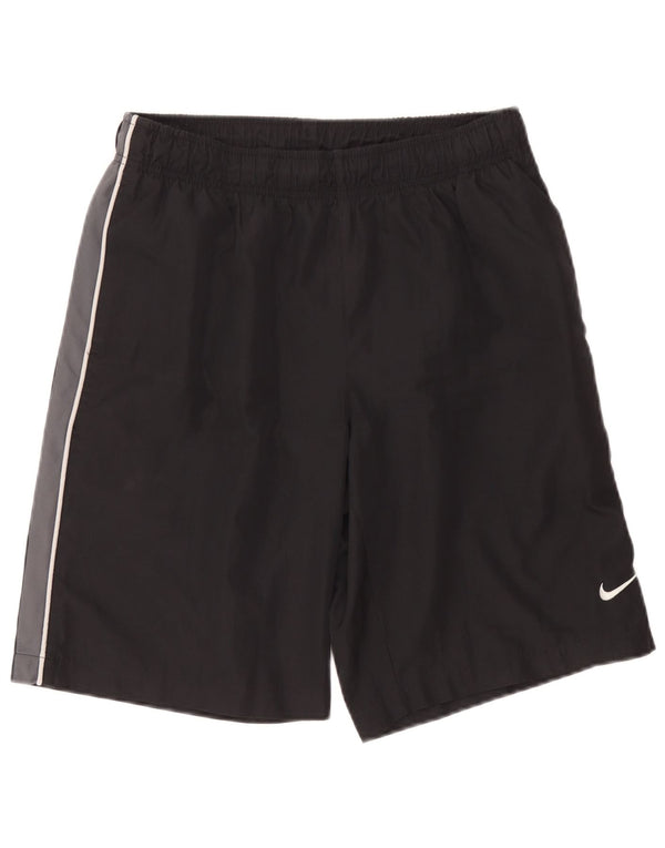 Pantaloncini sportivi Nike da uomo medio nero in poliestere