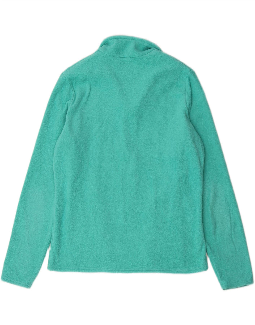 Giacca in pile da donna Marks & Spencer UK 14 Large Verde Poliestere