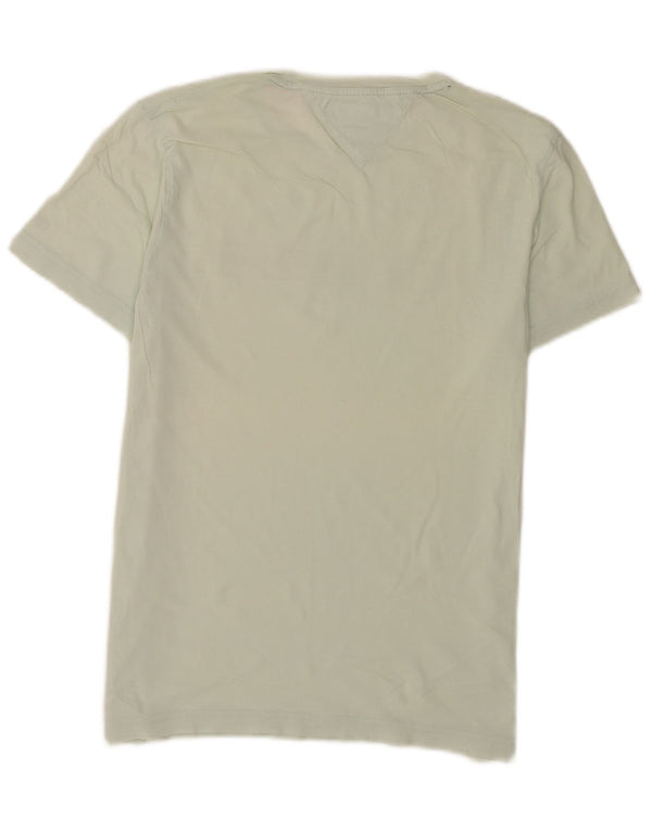T-shirt grafica da uomo Tommy Hilfiger Top in cotone verde medio