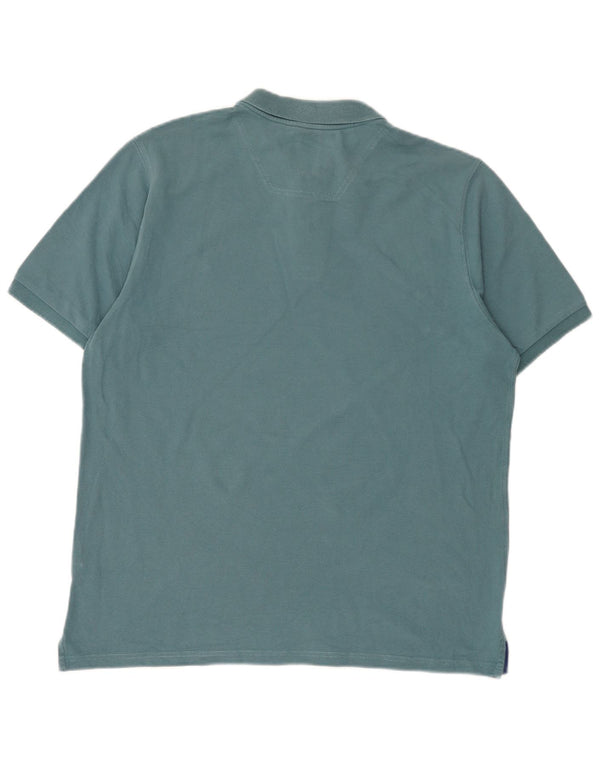 Polo Joules da uomo vestibilità classica, taglia grande, in cotone blu