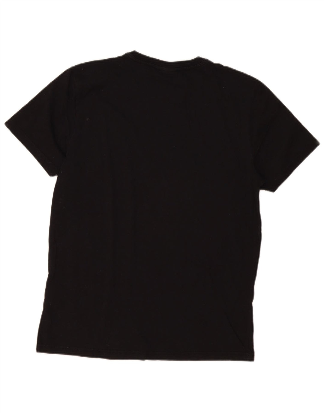 T-shirt da uomo Napapijri Top in cotone nero medio