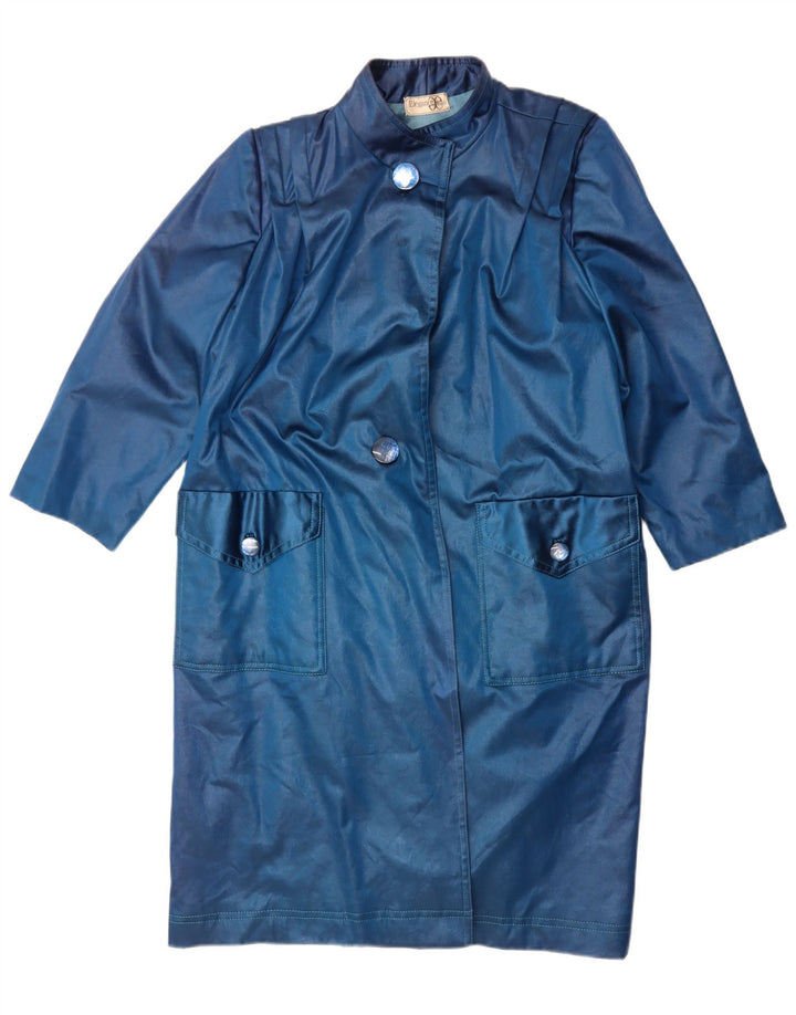 Soprabito con maniche a 3/4 da donna Elegance Paris UK 22 3XL Blu