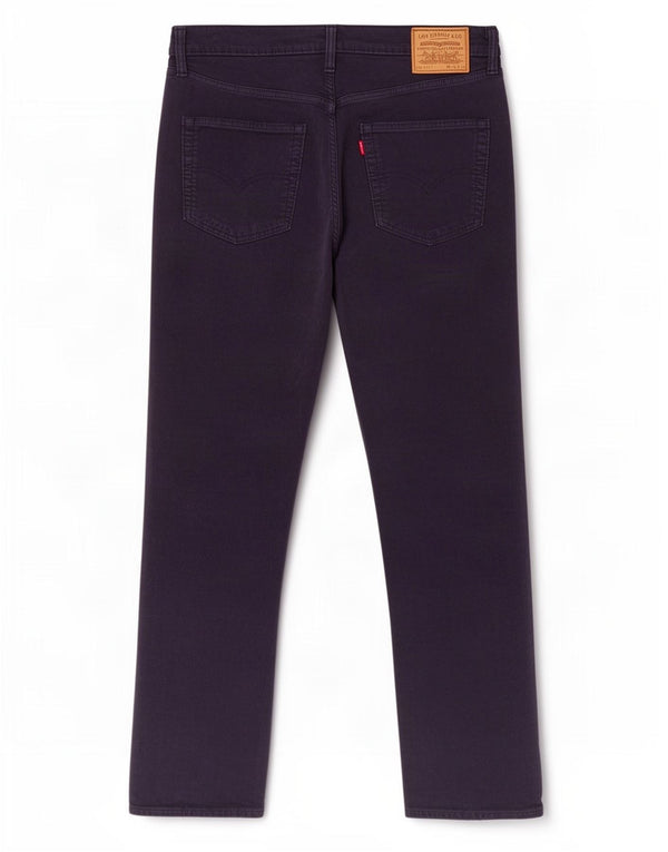 Pantaloni Levi's da uomo 511 slim in velluto a coste W36 L30 cotone blu navy