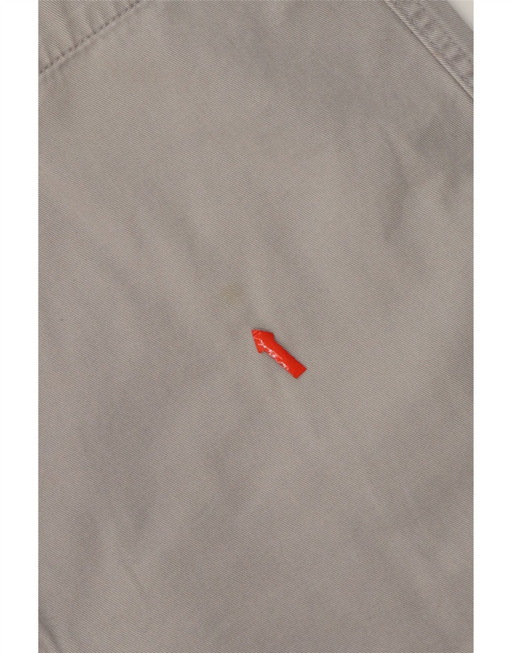 CHAPS Mens Chino Shorts W36 Large Grey Cotton Vintage Chaps and Second-Hand Chaps from Messina Hembry 