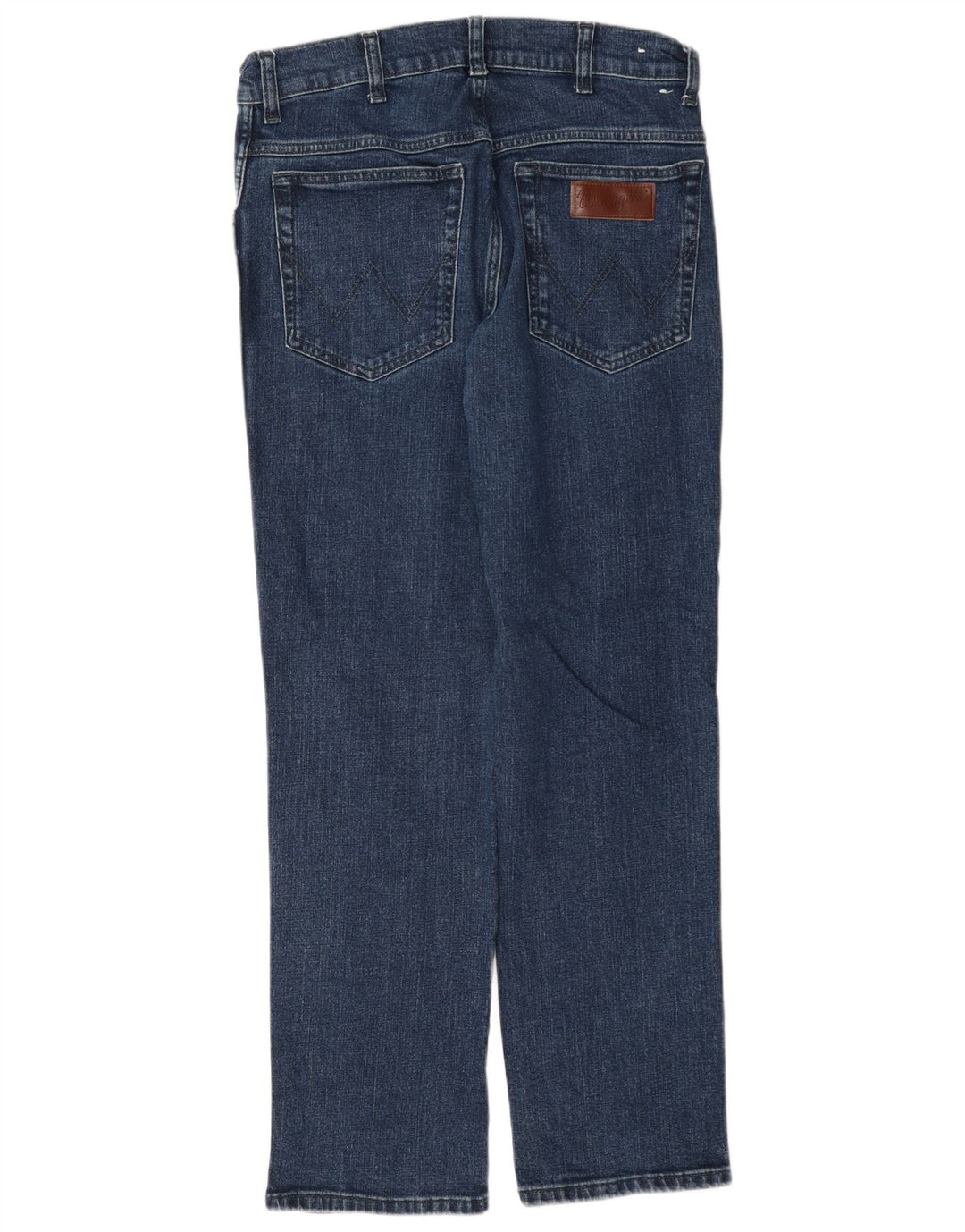 Jeans dritti da uomo Wrangler Texas W32 L30 cotone blu navy