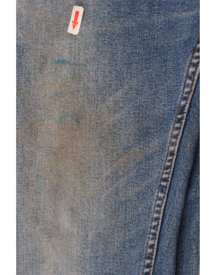 Jeans slim da uomo Zara EU 42 Large W32 L32 cotone blu