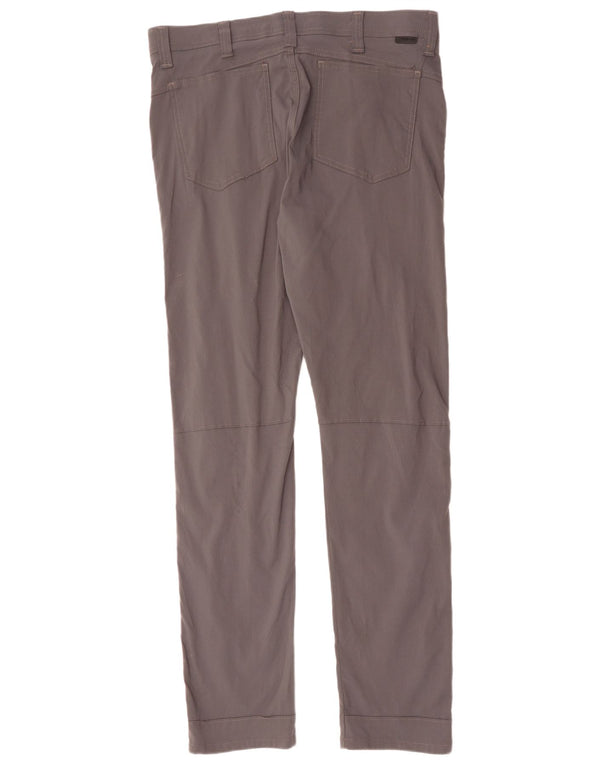 Pantaloni casual slim da uomo Wrangler W36 L34 nylon grigio