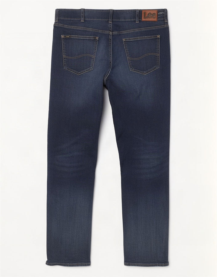 Jeans dritti da uomo Lee W36 L32 in cotone blu