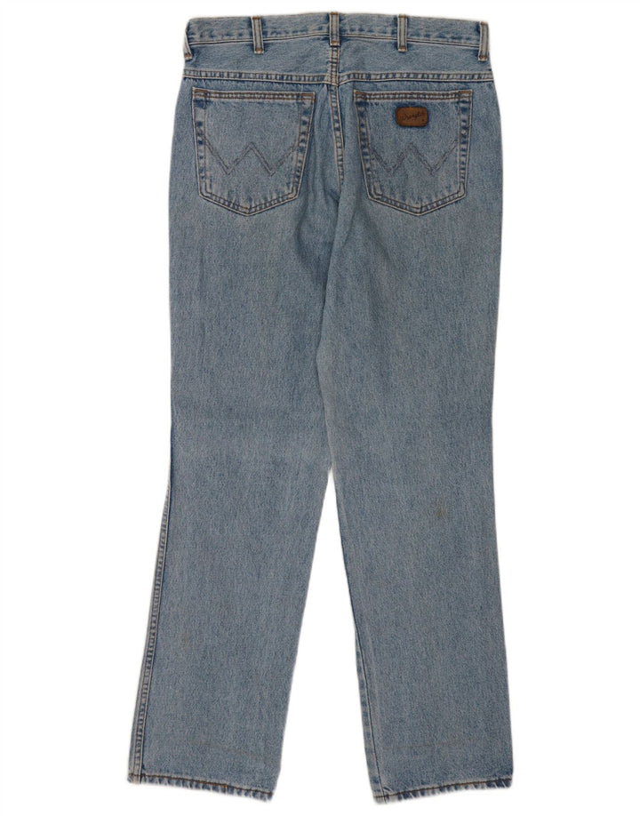 Jeans dritti da uomo Wrangler Texas W34 L32 cotone blu