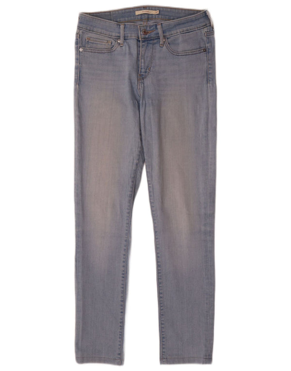 Jeans skinny Levi's 711 da donna W27 L29 cotone blu