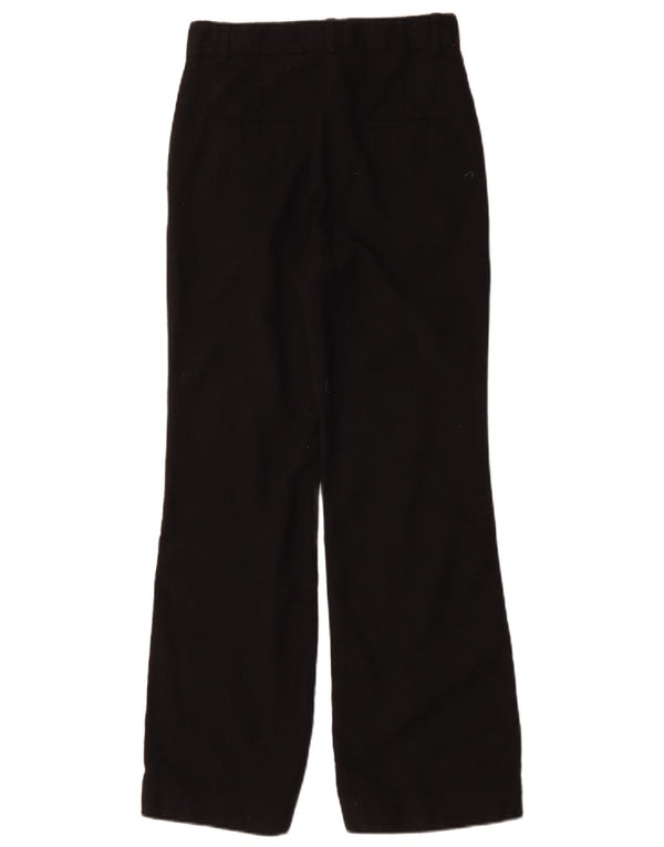 Pantaloni casual a vita alta da donna Massimo Dutti EU 36 XS W26 L28 Nero